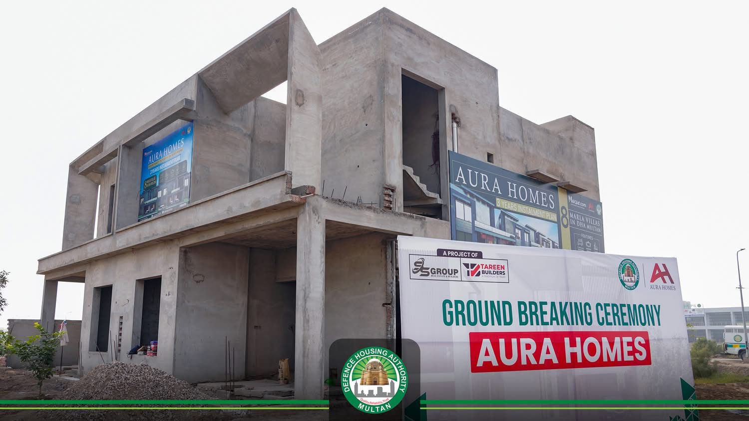 Groundbreaking Ceremony Held for Aura Homes in DHA Multan